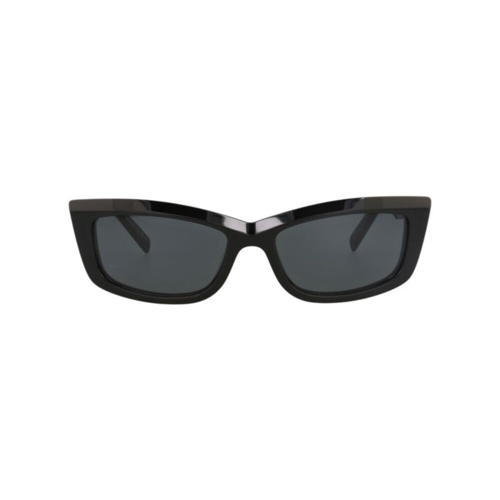 Saint Laurent Cat Eye-Frame Recycled Acetate Sunglasses Black Womens